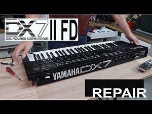 Yamaha DX7IIFD Reparatur Synth Hunter Episode 4