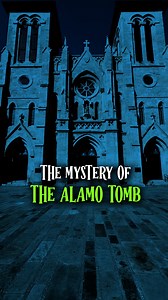 The Mystery of the Alamo Tomb 🪦 San Antonio is full of eerie mysteries just like this one, follow for more stories! | Sisters Grimm Ghost Tours & Oddities Parlor