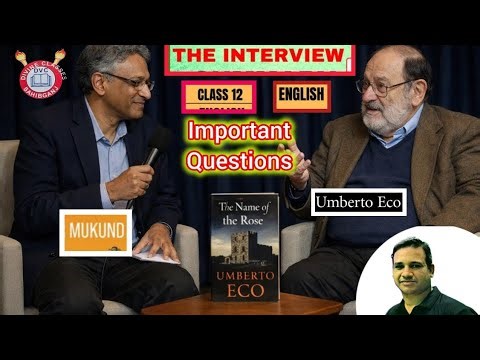 The Interview Class Class 12 Important Question #jac #exam #cbse #preperation#english #tricks #ncert