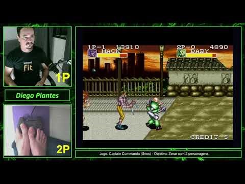 Captain Commando (snes) 34:04 speedrun 2 players Mack/Baby