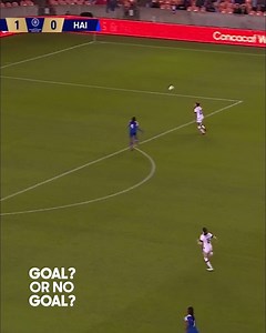 593K views · 520 reactions | Was this Christen Press  shot against Haiti a goal or no goal? 樂  RT for Goal ❤️ Like for No Goal | Concacaf | Facebook