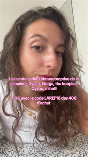 Les ventes privés de la semaine sur @Showroomprivé et surtout t’as -10€ des 40€ d’achat si t’as envie de craquer 😍🔥 #bonplan #venteprivee #venteprivée #showroomprivé #codedereduction #bonplans