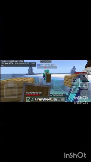 UHC KIT MOBILE PLAYER DOMINATES JAVA PLAYER #minecraft #memes #gaming #pvp #minecraftplayers