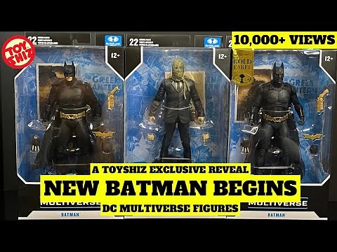 2025 BRAND NEW BATMAN BEGINS FIGURES | A Toyshiz Exclusive Reveal | McFarlane Toys