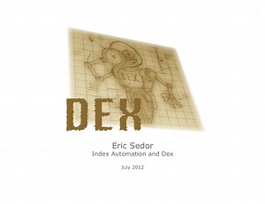 Dex: A MongoDb query performance tool