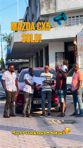 Smarteam Enterprise on Instagram: "🚙 Mazda CX-5 Diesel – SOLD! 🎉 Another smooth deal sealed ✅. A happy client from Nakuru is now cruising in this powerful, fuel-efficient, and comfortable CX-5 Diesel 💨🔥. Thank you for the trust. May the car serve you well 🙌. #MazdaCX5 #DieselPower #HappyClient #NakuruToMombasa #SUVLife #CarDealerKenya #mombasacars"