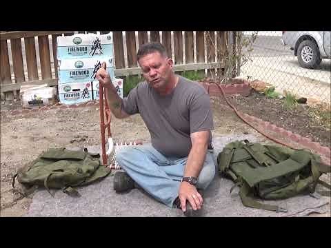 PVC Pipe frame for Alice Pack