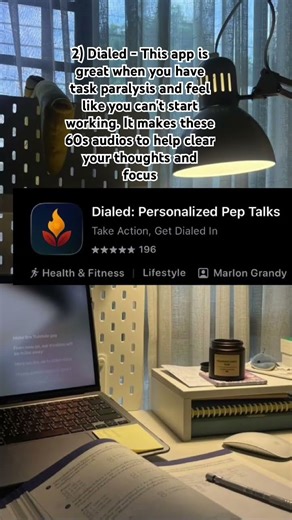 These apps are kinda weird but they make it so much easier to study #adhdtok #dialedmotivation