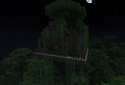 Treehouse with Tutorial Minecraft Map