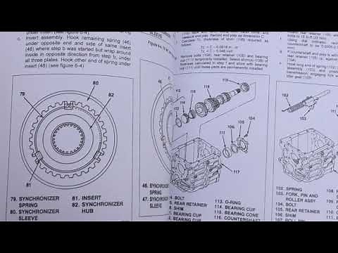 Ford Sierra Cosworth T5 gearbox rebuild instructions