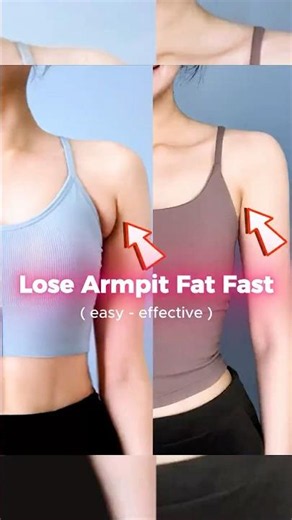 The Best Exercises for Armpit Fat #shorts #workout #homeworkout #fatloss #homeworkout #fitness