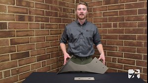 FOSS Shower Bench Bracket in Stainless Steel (14" x 18") - Federal Brace - Made in America