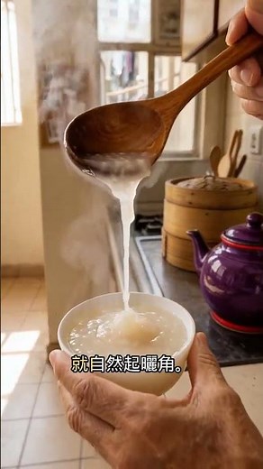 廣東生滾粥煲粥秘訣 冰火爆花法三十分鐘起膠綿滑 #生滾粥 #煲粥秘訣 #廣東粥