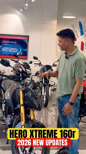 ✅ 🔥 Hero Xtreme 160R 2025 – Aggressive Looks 💪 Price in India 🇮🇳 #HeroXtreme160R #shorts #viral