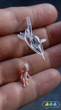 Tiny Alien Found on My Hand! 😳👽✨ (AI)