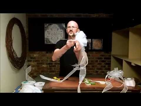Wedding Perfect: Making a Bow with Sheer Ribbon