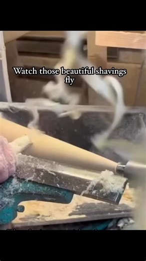 Nothing beats a skew chisel for clean planing cuts. Fast, efficient, and glass-smooth finish — pure therapy when done right. Kiln-dried Scandinavian redwood, shown in slow motion and real speed. #woodturning #skewchisel #craftsmanship #woodtherapy #woodworker