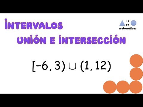 Unión e intersección de intervalos 😅. Ejercicios resueltos