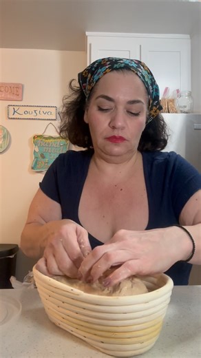 Horiatiko Psomi- Greek village bread. 🥖 Sourdough of course! In Greece 🇬🇷, sourdough is called prozimi. This is a blend of bread flour, all purpose flour, barley, whole wheat, and semolina. Add to that olive oil, salt, and petimezi (grape must syrup). The details are in this blog post. https://onxeniastreet.com/2025/10/24/horiatiko-psomi-greek-village-bread/ #foodblog #foodblogger #foodie #greekbread #greekgastronomy #greekcuisine #bread #prozimi #sourdough #sourdoughbread #bread #barley #who