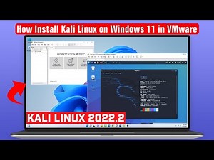 How to Install Kali Linux on Windows 11 in VMware [Kali Linux 2022.2]
