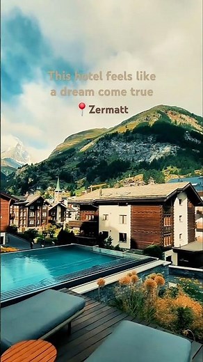 Epic Hotel in Zermatt with Matterhorn Views | Best Swiss Alps Stay🇨🇭💯