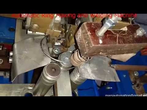 High Speed Automatic Ring Making and Welding - Thin Wire