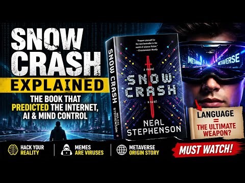Snow Crash Explained: The Book That Predicted the Internet, AI & Mind Control