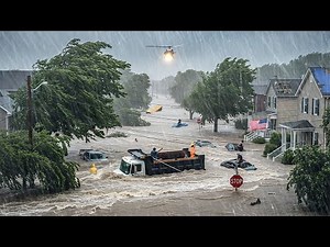 Pennsylvania Underwater Today! Cars Submerged in Carlisle