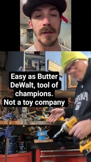 Milwaukee versus DeWalt. A fun comparison. Toys versus the real deal