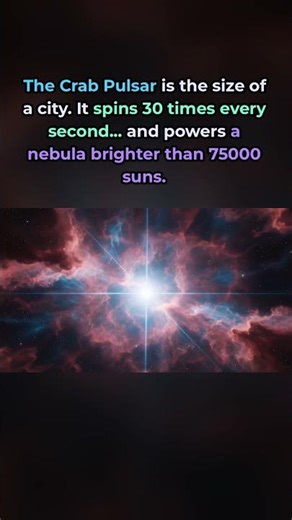 The Crab Pulsar: A City-Sized Star Spinning 30 Times Per Second
