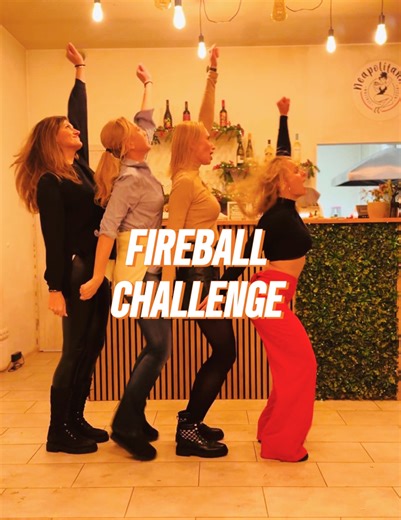FIREBALL ☄️☄️☄️☄️ #fireballchallenge #dance #fireball #305 #fireballchallenge #dance #pitbull #funny .➡️ 👅ENG ➡️We did that challenge while hanging out in pizzerria. We boosted the energy of the place 🚀🚀🚀 we laughed wildly 😂 I can honestly admit that We all got more open for such a fun because of ZUMBA 💃❓HOW WAS YOUR Saturday Night ❓ ➡️👅PL➡️ Podjęłyśmy to wyzwanie, spędzając czas w pizzerii. Podkręciłyśmy energię tego miejsca 🚀🚀🚀 śmiałyšmy się jak szalone 😂 Przyznam szczerze, że dzięk