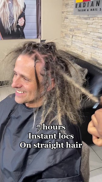 7-Hour Backcombing Transformation: Instant Locs on Straight Hair