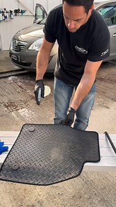 19K views · 584 reactions | How to clean plastic or rubber car mats. I've used an all purpose cleaner and stiff brush. #detailing #cardetailing #carcleaning #carwash | PFG Detailing | Facebook