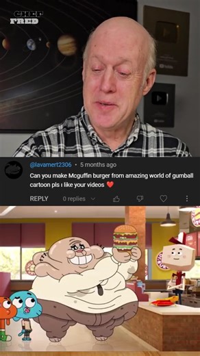 Joyful Burger s secret menu item revealed #gumball #burguer #burguersecret | Kitchen with Fred