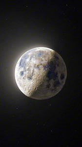 A brief flash of light on the Moon. 🌕 Transient lunar flashes have been reported for centuries — usually appearing, then vanishing without a trace. Short bursts of light can occur when small space debris impacts the Moon or when sunlight reflects off uneven terrain. #MOON #space #SpaceX #NASA | Astro Clips