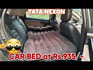Car bed mattress || Car rear seat bed inflatable || Deodap