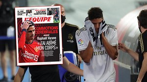 La conmoción cerebral que lastró a Varane con el Madrid ante el City: "Esos errores insólitos no cayeron del cielo"