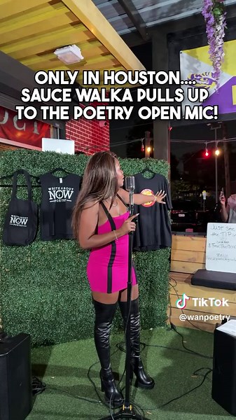 Still can’t believe @Sauce Walka pulled up and showed love to the @wanpoetry open mic! #oohwee #onlyinhouston Don’t miss the return of @wanpoetry to @laburgersanddaiquiris on Thursday 12-4! Don’t miss @wanpoetry live on more nights and in more cities near you! More upcoming shows below…. 11-30 @wanpoetry writing workshop online 12-2 poetic jam sessions houston 12-3 @wanpoetry open mic houston 12-4 @wanpoetry open mic houston 12-9 @wanpoetry slam houston 12-10 @wanpoetry open mic houston 12-12 @w