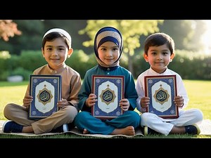 Realistic Islamic Nasheed for Kids| Soft Quran-Inspired Children’s Song | Peaceful Muslim Kids Video