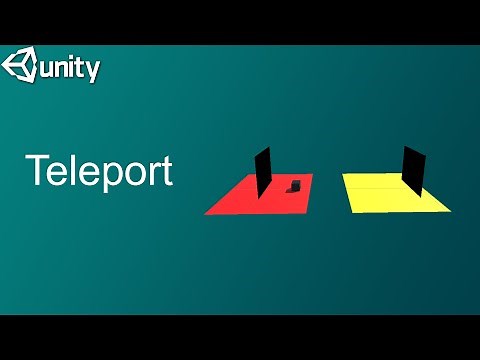 How To Make Teleport in Unity 3D