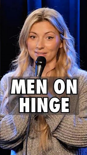 Men on hinge | Annie Lederman on ‪@standupots‬