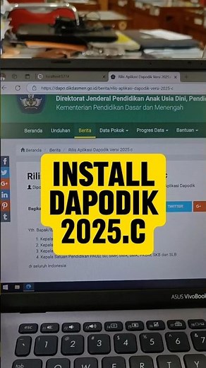 tutorial install dapodik 2025.C | penambahan jumlah Waka jenjang SMP SMA SMK