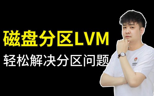 【不求人系列】最牛LVM教程_B站首发磁盘分区教程（含配套PDF版资料）！