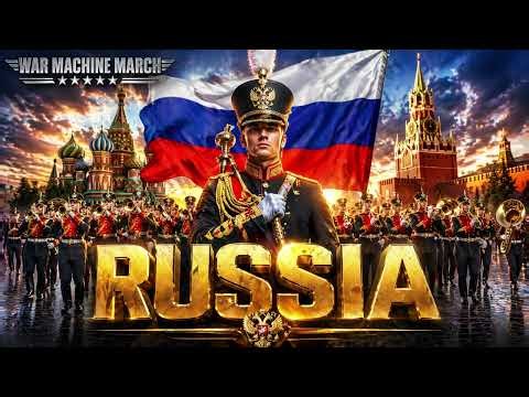🇷🇺 Russia – War Machine March: Relentless Power in Military Marching Band