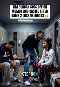 Tim Duncan GOES OFF on Wemby and Castle after Spurs lose Game 2 vs Knicks 😳 #spurs #knicks #nba #wemby #sanantoniospurs