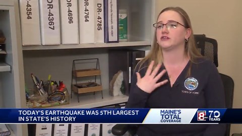 Monday's earthquake was fifth-strongest in Maine history, experts say