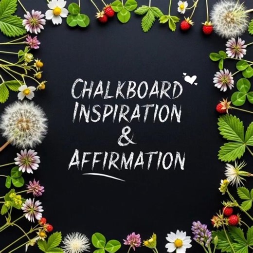 Chalkboard Inspiration & Affirmation 💕