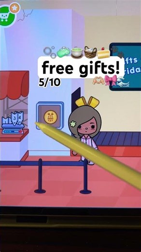toca boca free gifts!🎀🧺🐾 #tocaboca