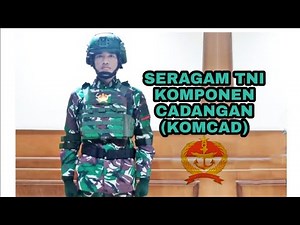 SERAGAM TNI KOMCAD KOMPONEN CADANGAN INDONESIA