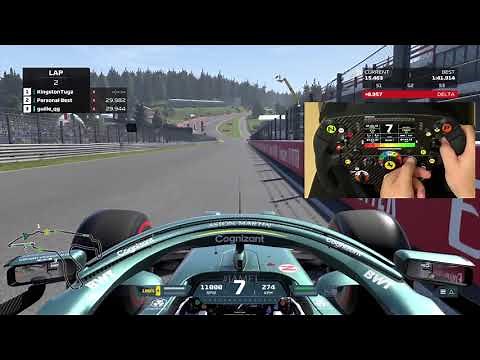 Thrustmaster Ferrari SF1000 + T-Chrono Paddles Unboxing & Gameplay (F1 2021)